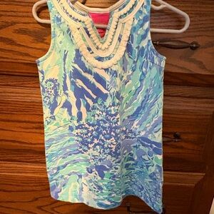 Blue and Green Lilly Pulitzer dress